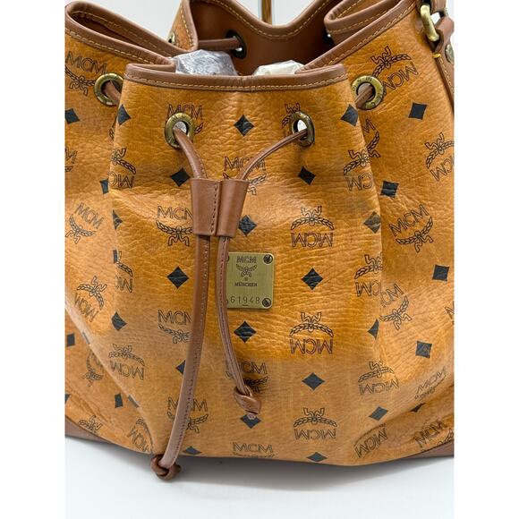 MCM Viestos Bucket Shoulder Bag*COMMUTER*Made in Germany*EUC - Picture 7 of 15